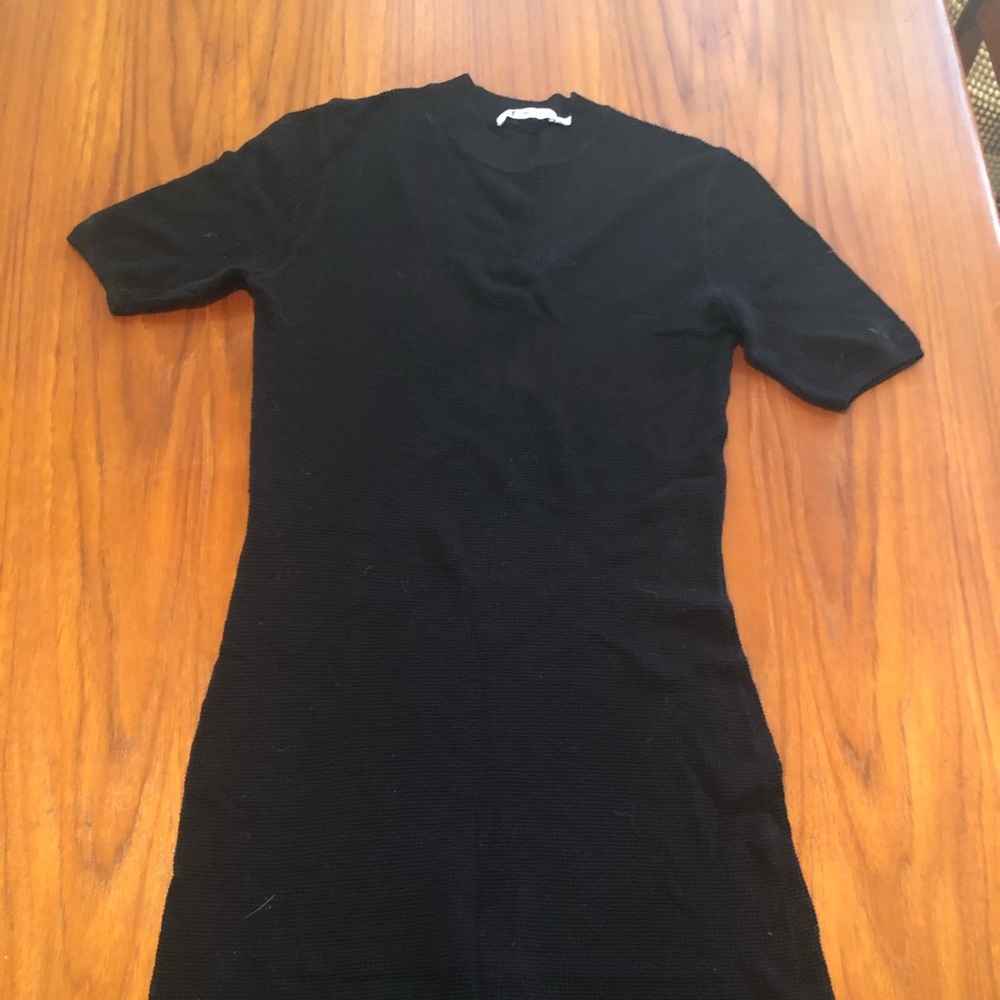 T by Alexander Wang Black Dress